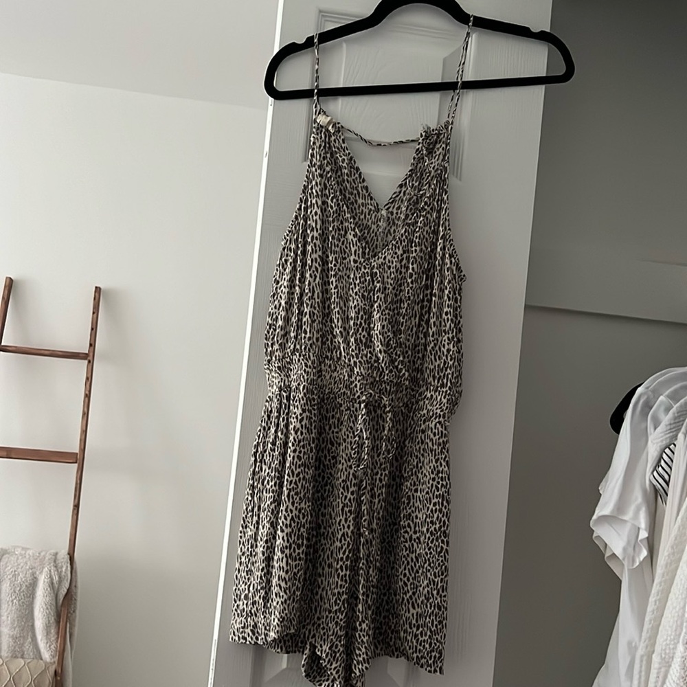 Vici leopard romper